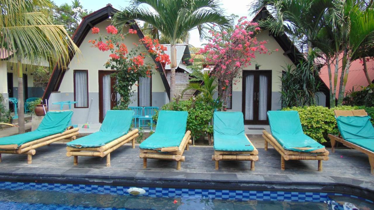 Sister Bungalow Hotel Gili Air Esterno foto